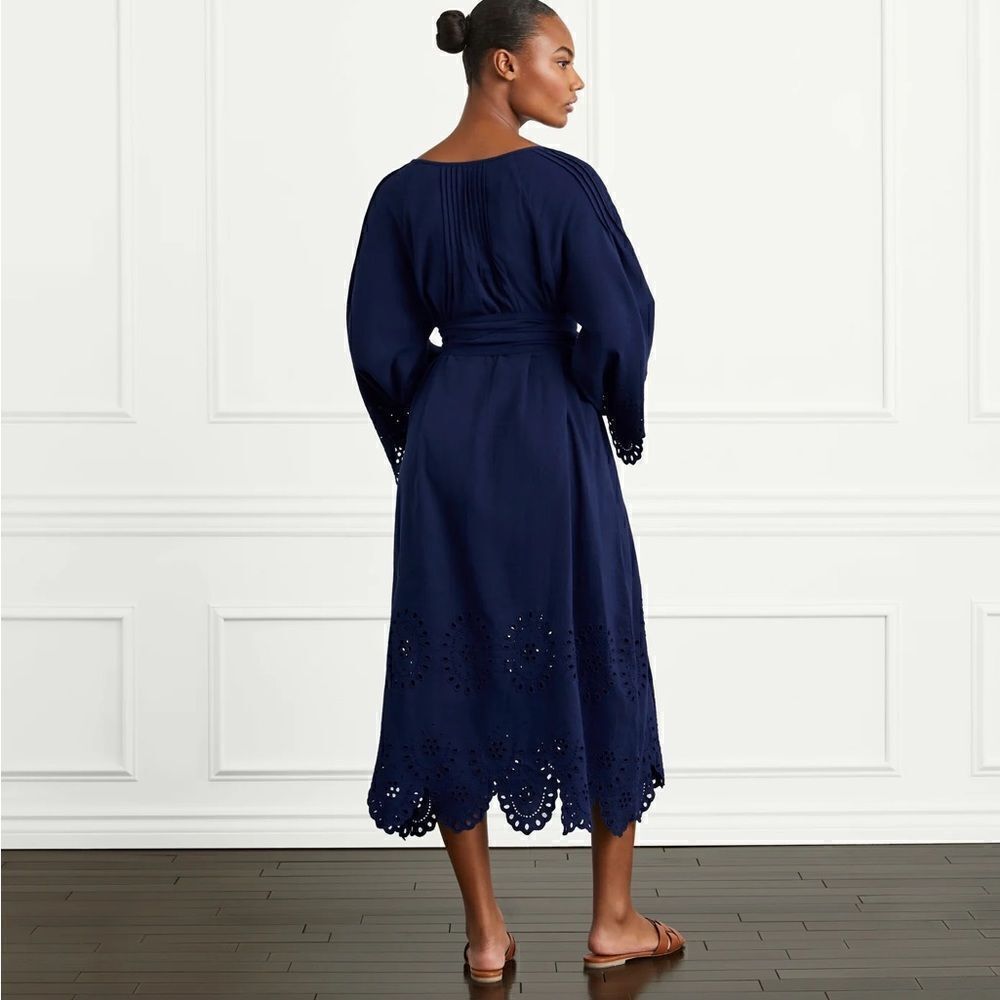 Hill House Linen Cora Midi Dress NWT - Picture 6 of 12